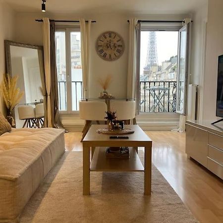 Appartement Paris Vue Tour Eiffel Trocadero 外观 照片