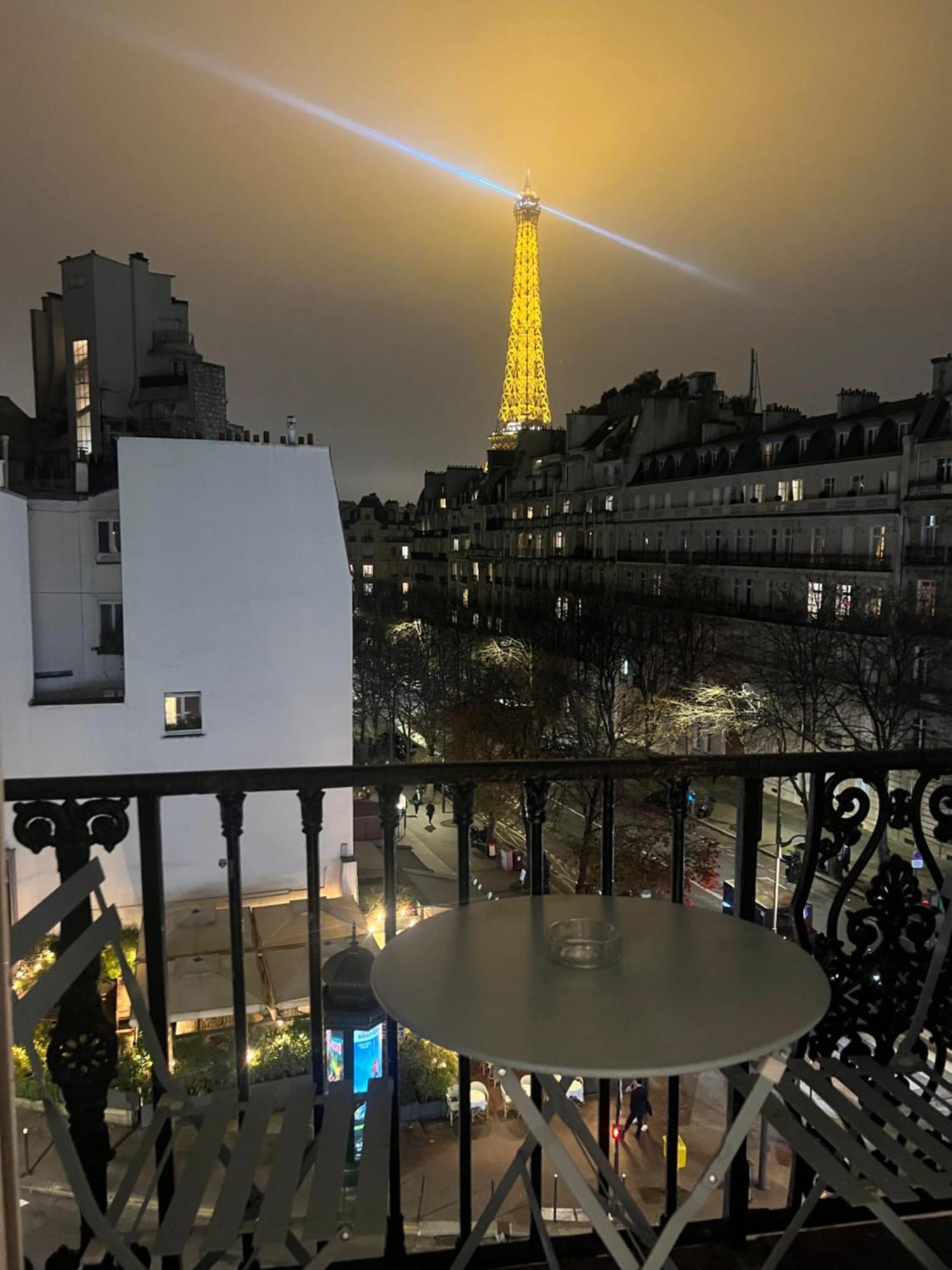 Appartement Paris Vue Tour Eiffel Trocadero 外观 照片