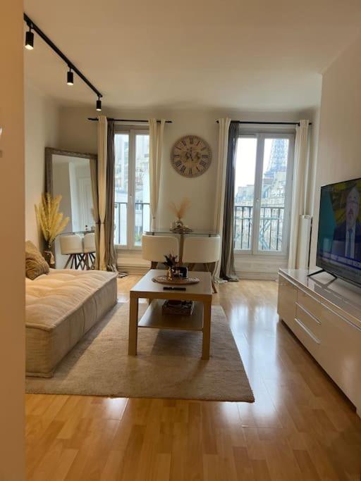 Appartement Paris Vue Tour Eiffel Trocadero 外观 照片