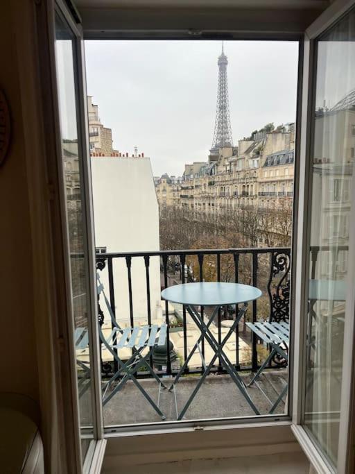 Appartement Paris Vue Tour Eiffel Trocadero 外观 照片