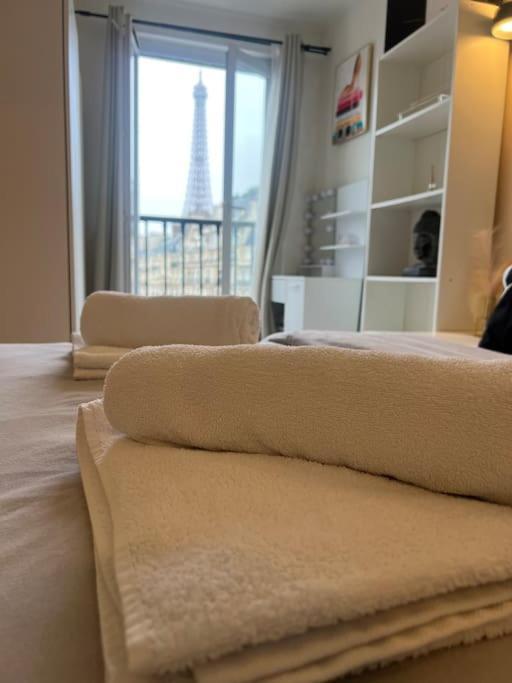 Appartement Paris Vue Tour Eiffel Trocadero 外观 照片