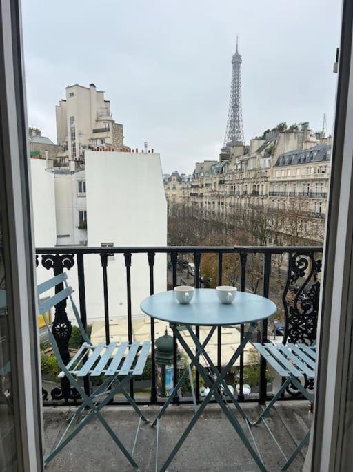 Appartement Paris Vue Tour Eiffel Trocadero 外观 照片