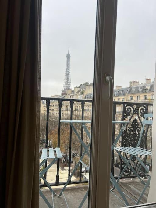 Appartement Paris Vue Tour Eiffel Trocadero 外观 照片